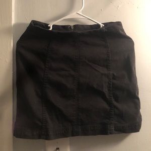 Black Free People Skirt
